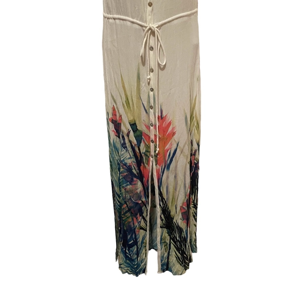 Anthtopologie Mermaid Watercolor Dress - Picture 8 of 10